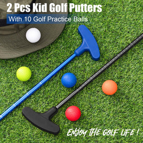 Lenwen compact home golf set for indoor or backyard practice