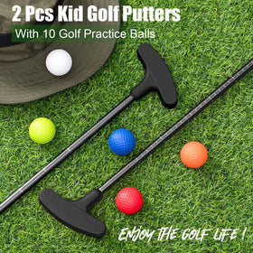 Lenwen portable golf putters allow backyard and home practice anywhere.