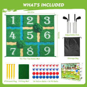 Lerine family-friendly golf game ideal for outdoor or indoor backyard play