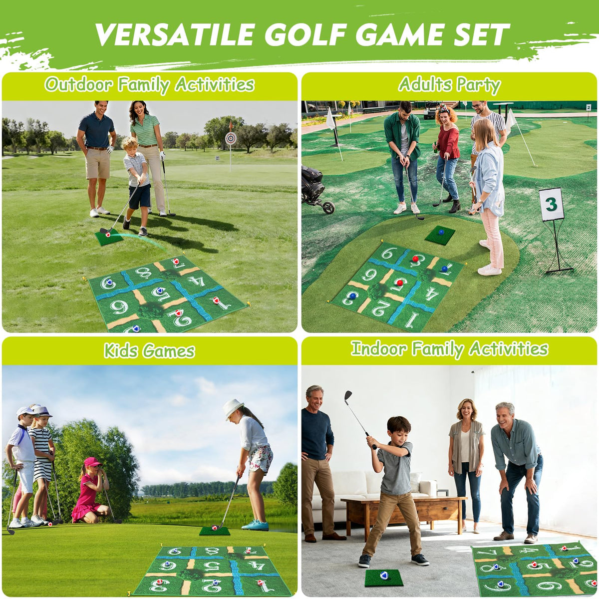 Lerine ground stakes and storage bag ensuring stable, portable setup