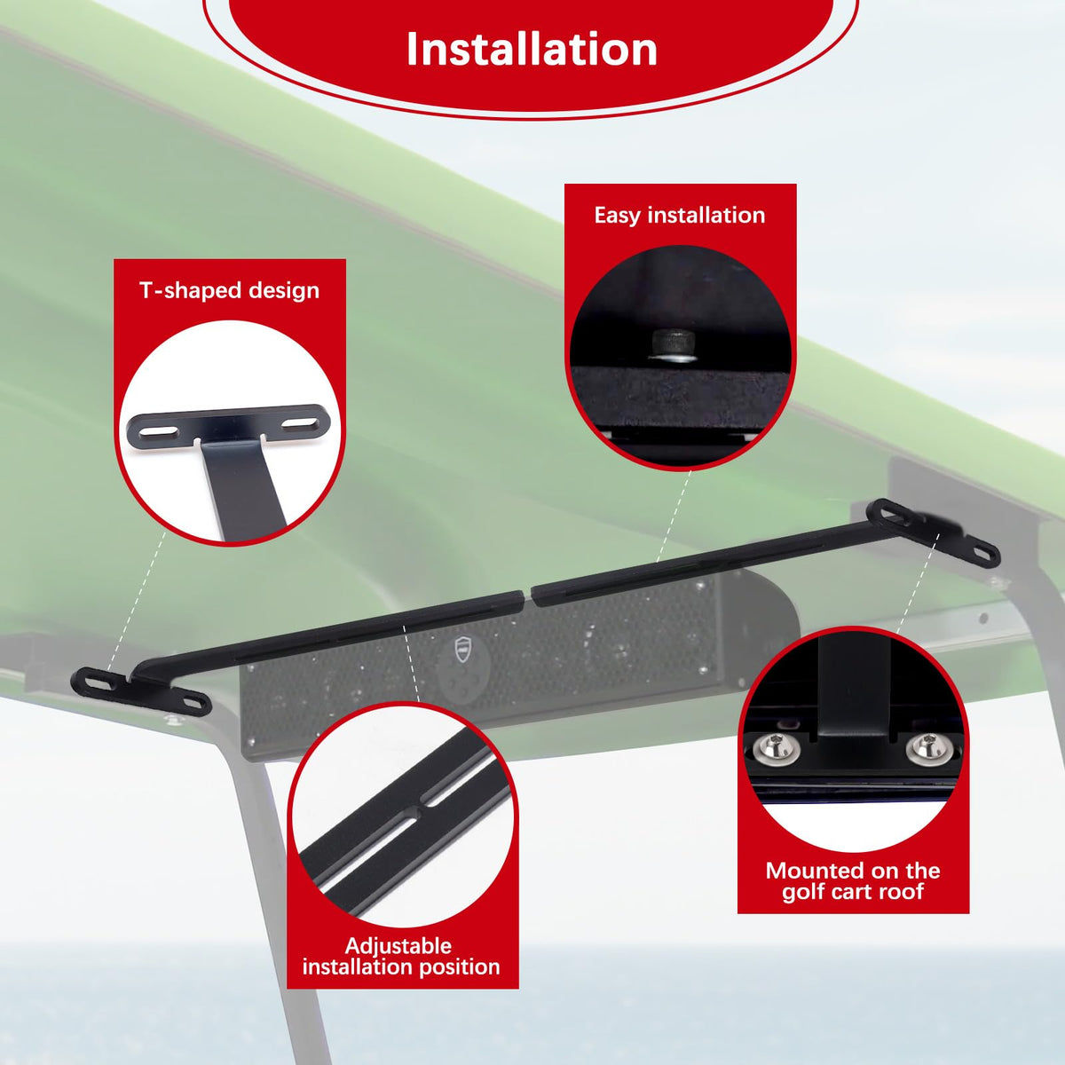 Lesiyou 8 mm steel bracket demonstrates durability and stability.