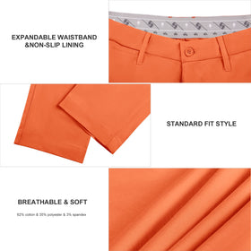 Lesmart golf pants on-course image demonstrating versatile wear.