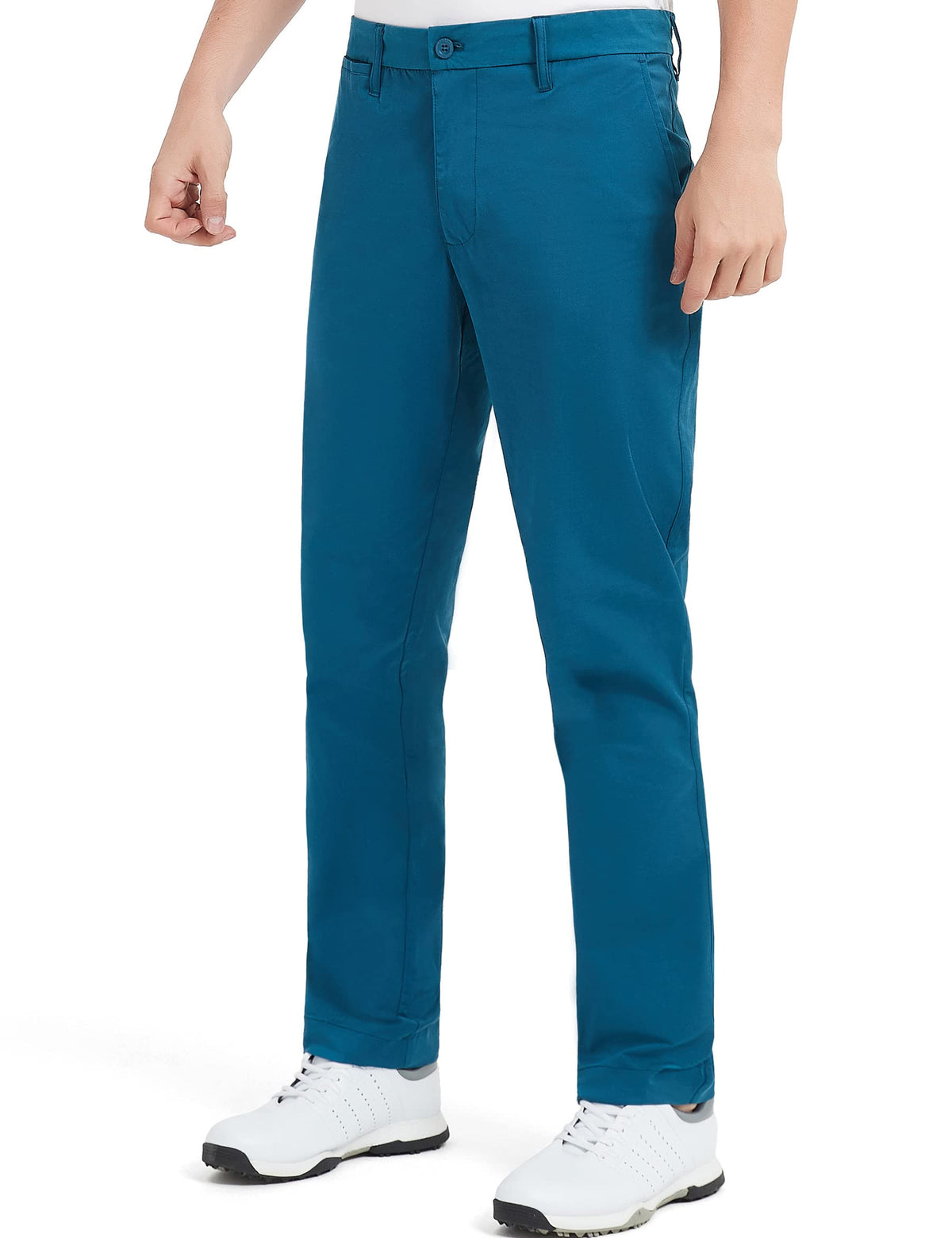 Lesmart men’s golf pants with expandable waistband for flexible, all-day comfort on the course.