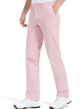 Lesmart relaxed-fit golf pants offering room through seat and thighs.