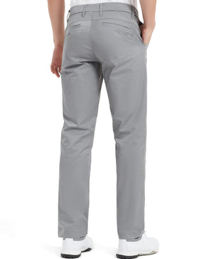 Lesmart men's golf pants in relaxed fit for comfortable movement throughout the game.