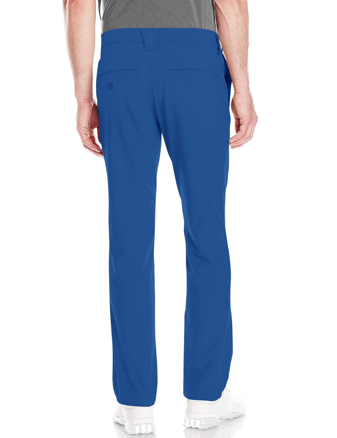 Lesmart men's golf pants side profile highlighting breathability and mobility