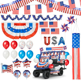letesult windmills for car parade decor and easy setup