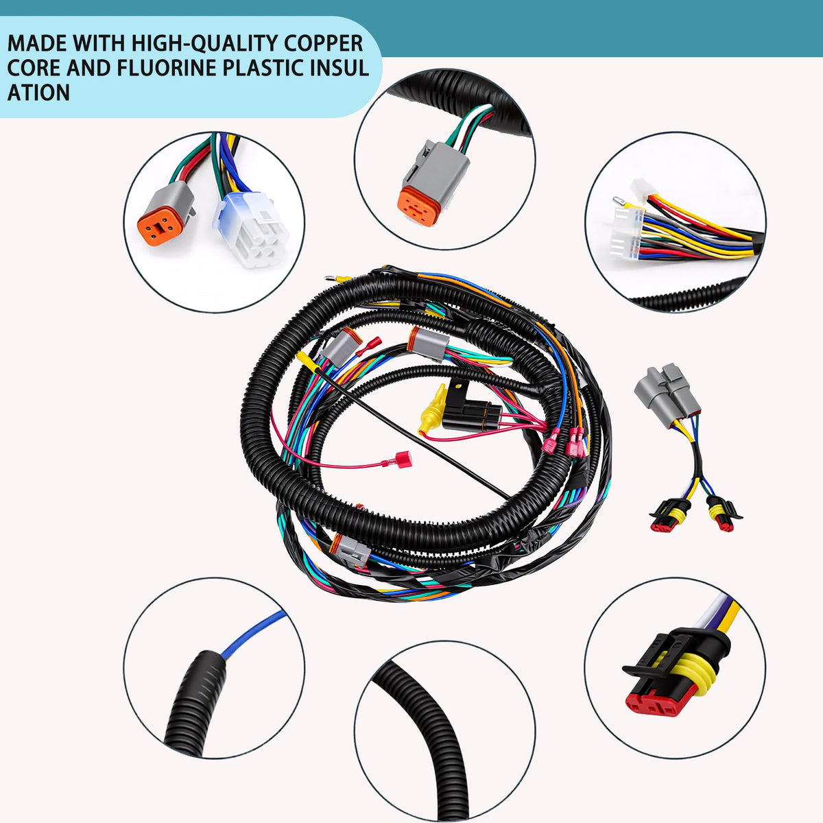 LEVANLIGHT wiring harness kit packaging showing complete replacement set