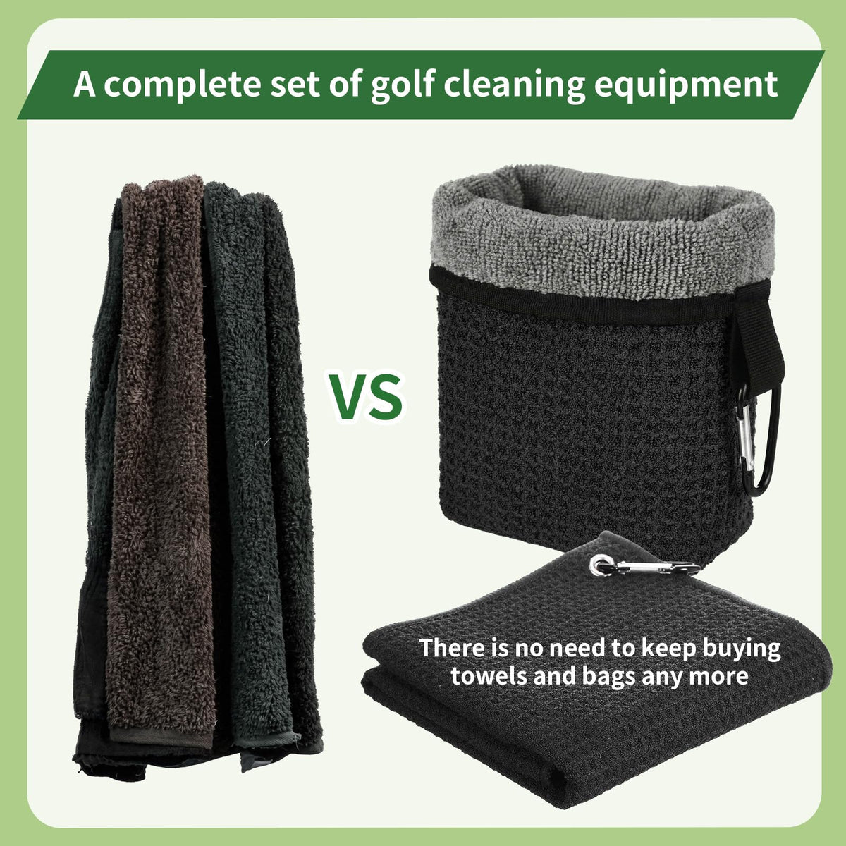 Lewtemi extended 16cm cleaning bag provides more coverage for grooves and faces.