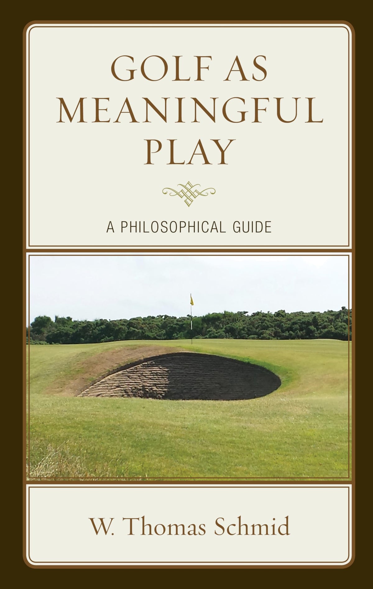 Lexington Books' Golf as Meaningful Play cover illustrates philosophy of sport for thoughtful golfers.