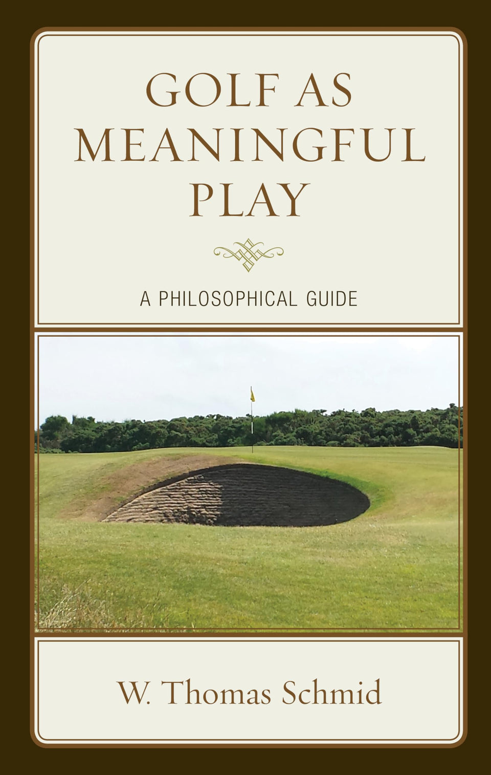 Lexington Books' Golf as Meaningful Play cover illustrates philosophy of sport for thoughtful golfers.