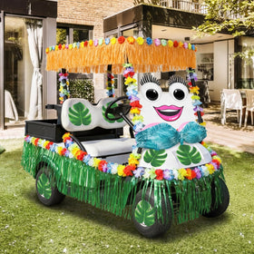 Leyndo colorful flower garland brightening summer celebrations