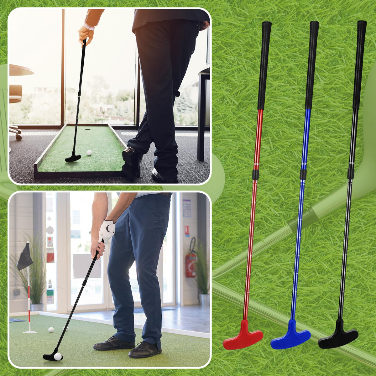 Leyndo beginner-friendly putter trio, a thoughtful gift for golf lovers