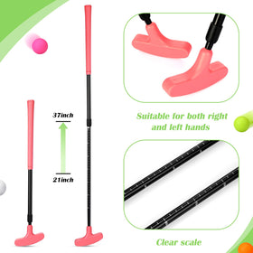 Leyndo aluminum shaft putter with a rubber grip delivers stable handling.