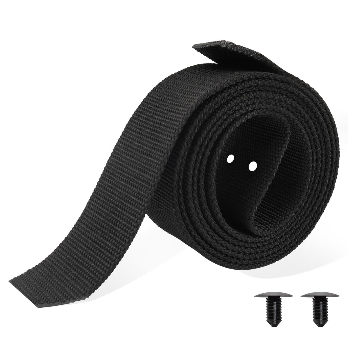 LEYURISE 78inch thickened bag rack strap secures a golf bag on EZGO carts.