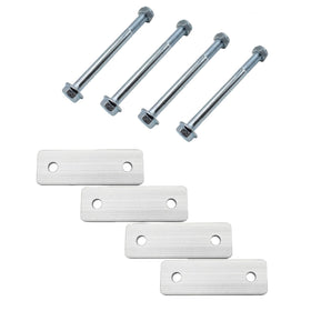 LGLVATV rear end lift kit assembly for Club Car Precedent showing fit and stability