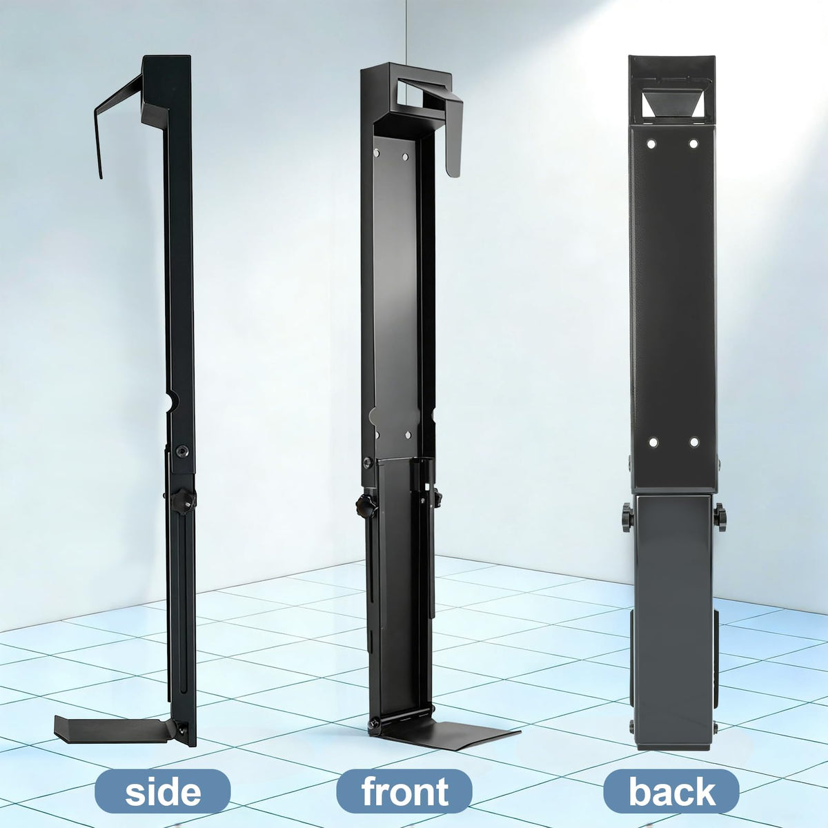 LHPY height-adjustable system fits different bag sizes and setups.
