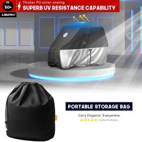 LI LIBZAKI golf cart cover universal fit supports EZGO Club Car Yamaha models