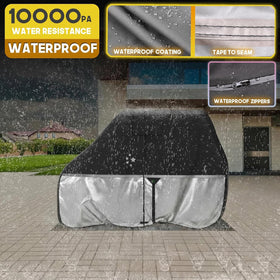 LI LIBZAKI golf cart cover waterproof zipper ensures rain stays out