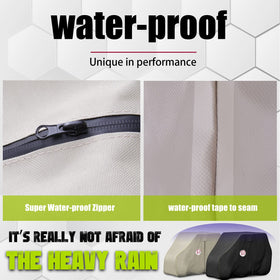 Vent design on LI LIBZAKI cover promotes airflow and dryness.