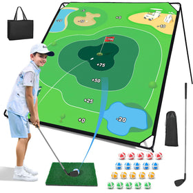Liberry Golf Chipping Game large mat for realistic home practice