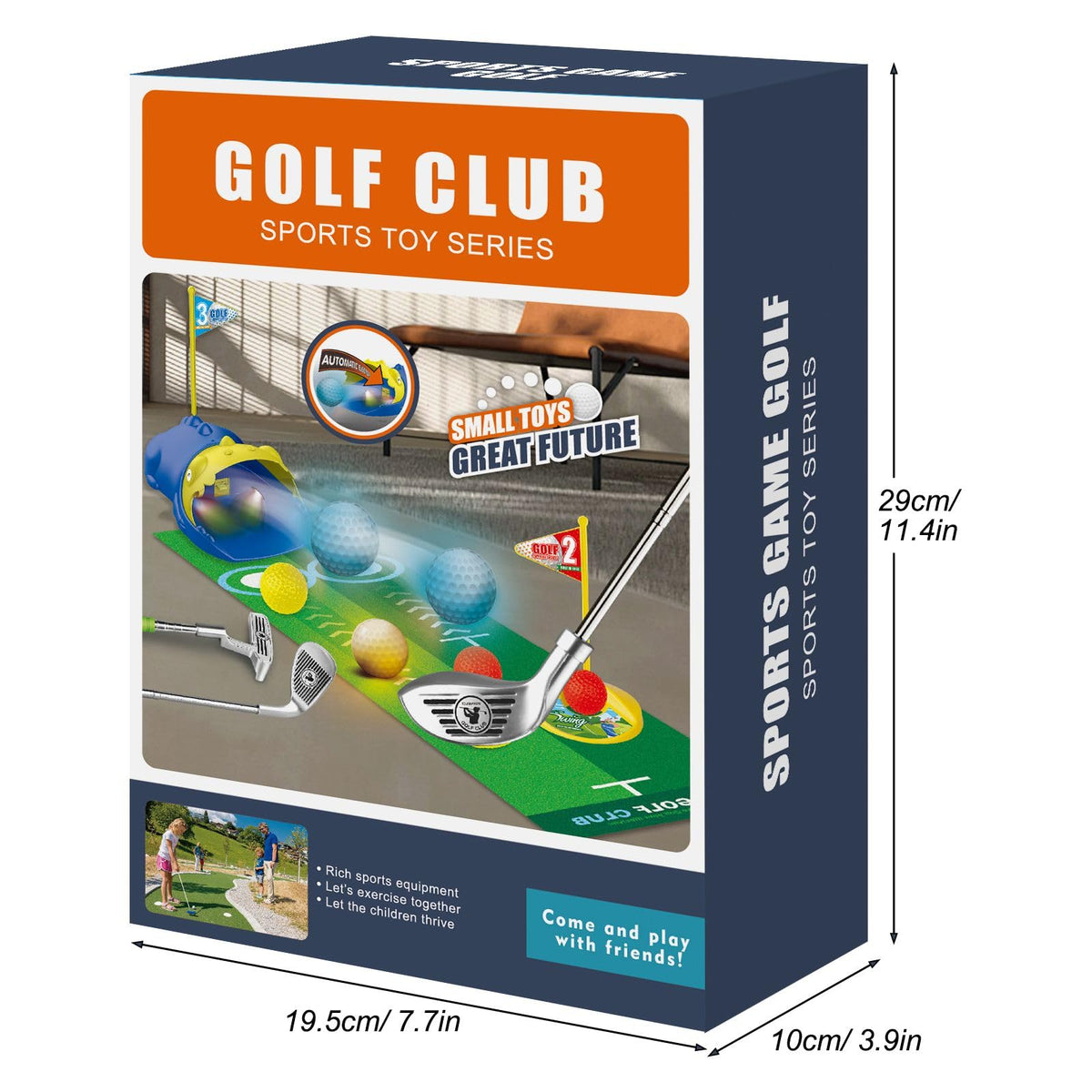 Liberry indoor-outdoor play setup designed for kid-friendly golf moments.