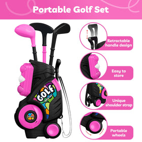 Liberry iron golf club left-handed friendly, designed for comfortable use