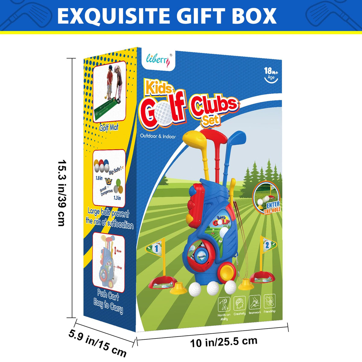 Bright colors and lightweight design make a cheerful birthday gift