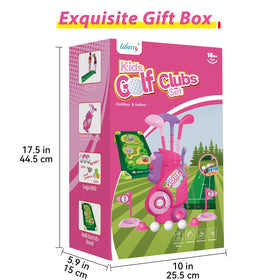 Portable Liberry golf set designed for indoor and outdoor use.