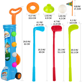 Liberry toddler golf set practice holes create a mini course at home