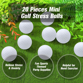Close-up of Libima foam golf ball showing soft, elastic texture.