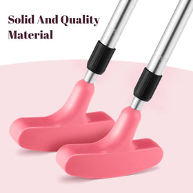 Suitable for indoor or outdoor practice on green mats.