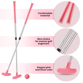 12 pink balls included for practicing sessions at home.