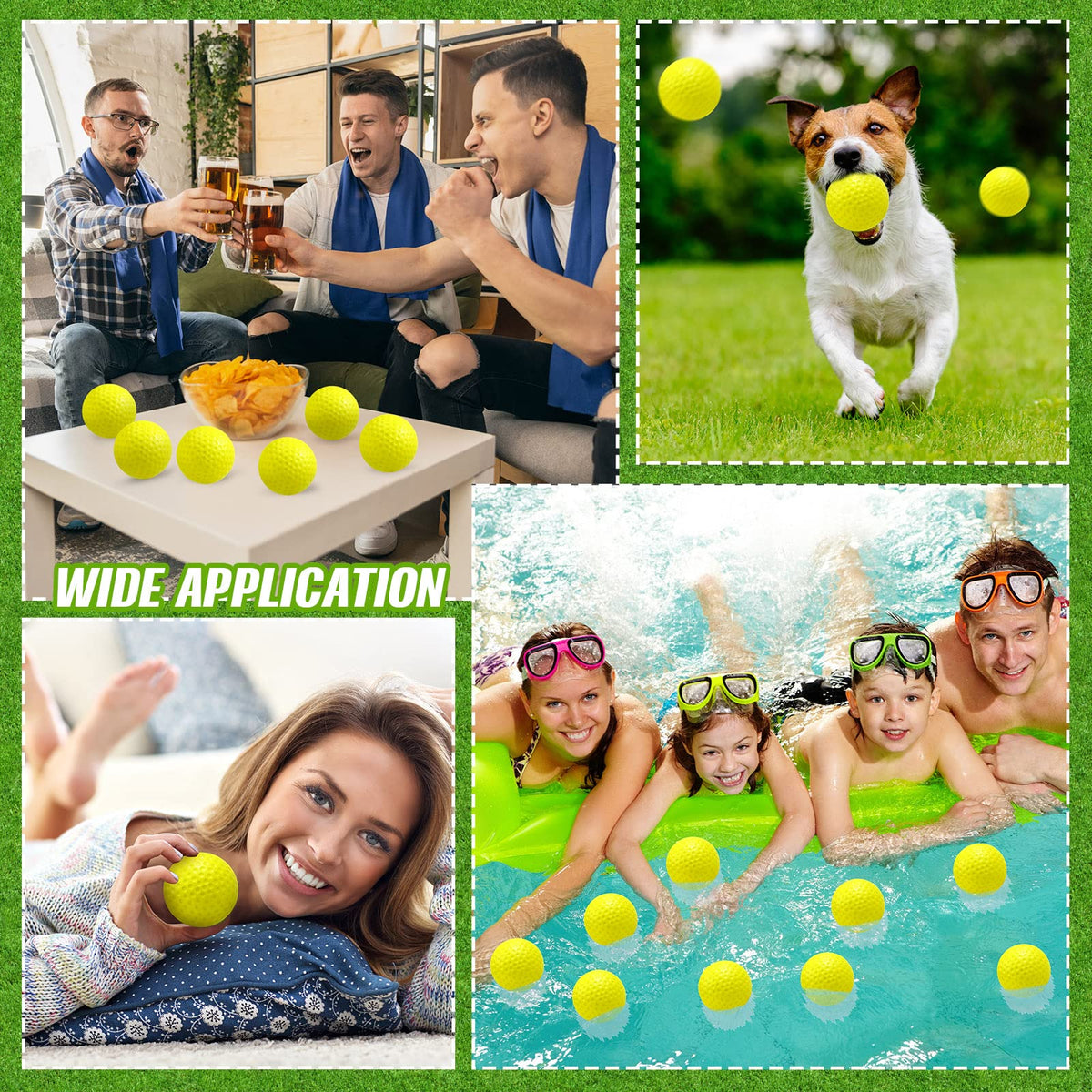 Bright yellow foam ball ready for classroom rewards and party favors.