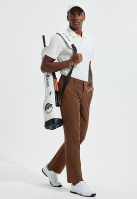 Libin men's golf pants back pockets detail ideal for stashing essentials