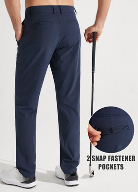 Libin men's golf pants front pockets for convenient storage