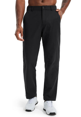 Libin men's golf pants front view highlighting quick-dry fabric for all-day comfort