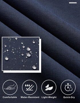 Libin men's golf pants length options image highlights 30, 32, and 34 inch inseams.