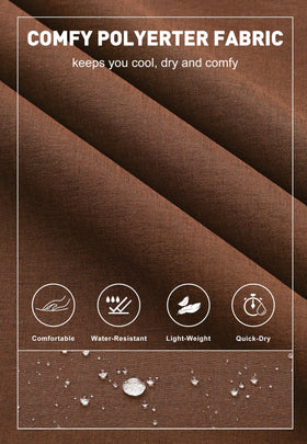 Libin men's golf pants stretch fabric detail highlighting mobility