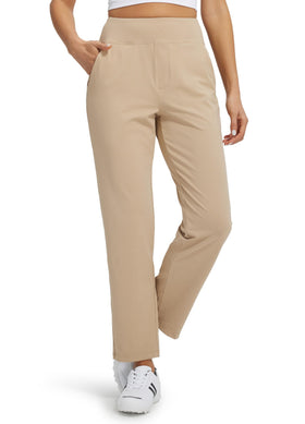 Libin women athletic sweatpants full product view highlighting high waist and pockets for travel
