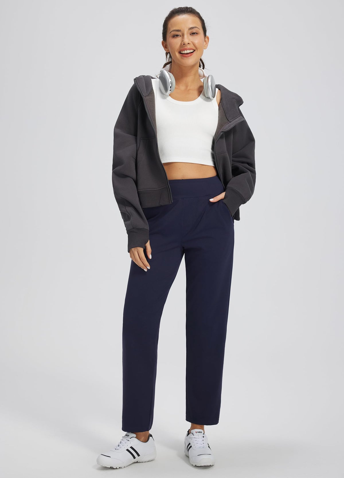 Libin high-waist design emphasizes waist shape and comfort.