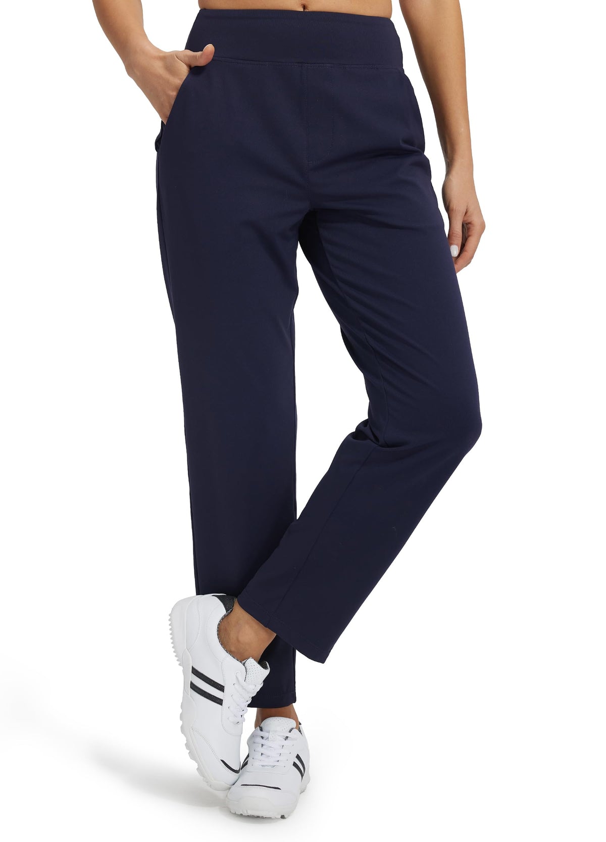 Libin women's casual pants with stretchy fabric for comfortable mobility.
