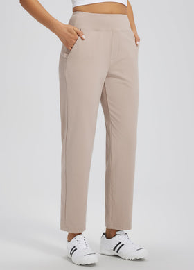 Libin women's travel pants with deep front pockets for easy essential access.
