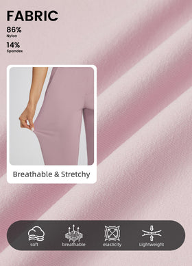 Libin pants show a flat waistband and mock fly for a polished look