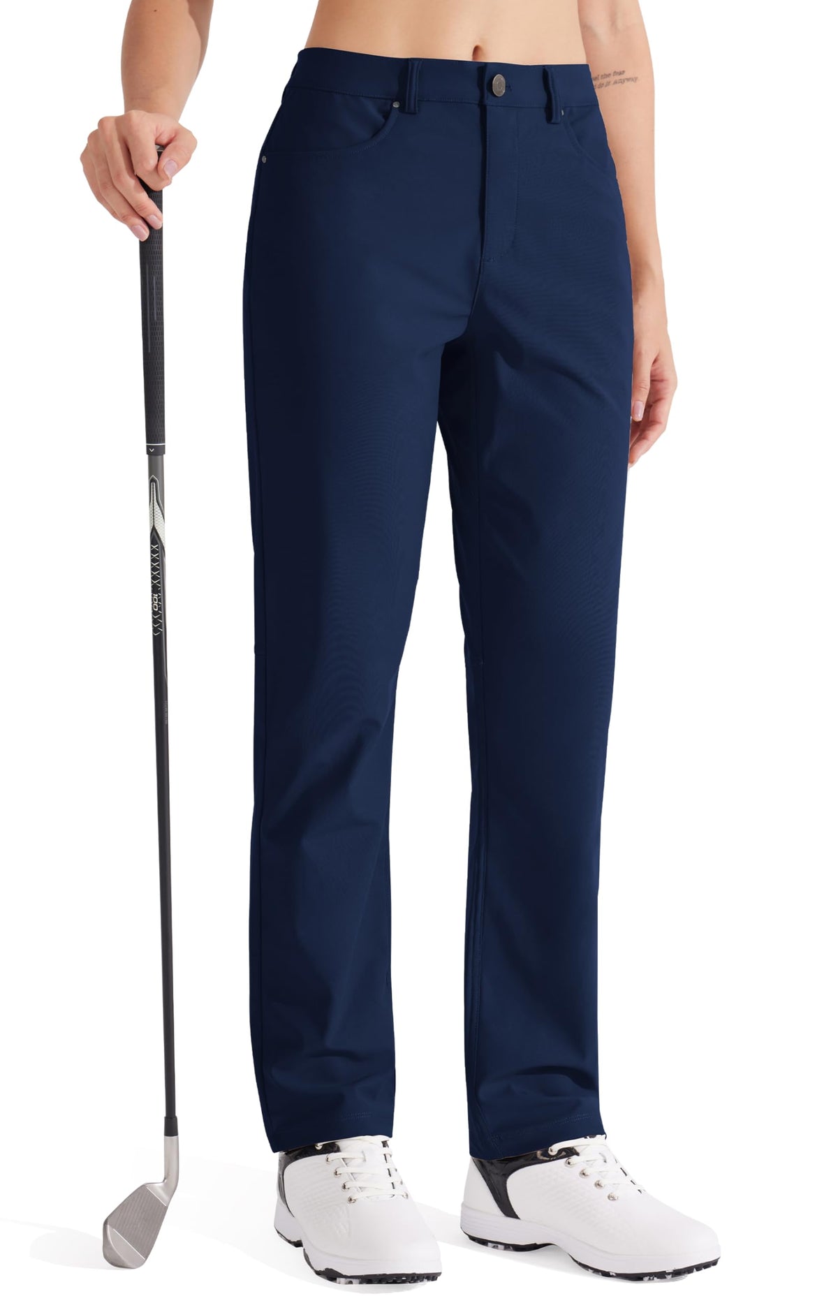 Libin women's dress pants styled for office, travel, and golf-ready versatility.