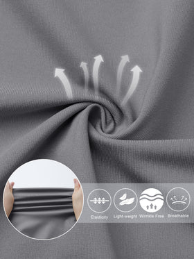 Libin women's dress pants elastic zip closure enables easy daily wear