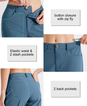 Libin golf pants with front and back pockets ideal for essentials during travel.
