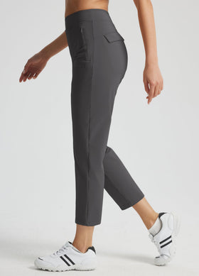 Libin golf pants with back pockets for cards and keys on the go.