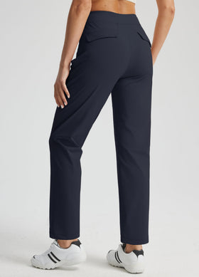 Libin high-waisted golf pants offer flattering tummy control.