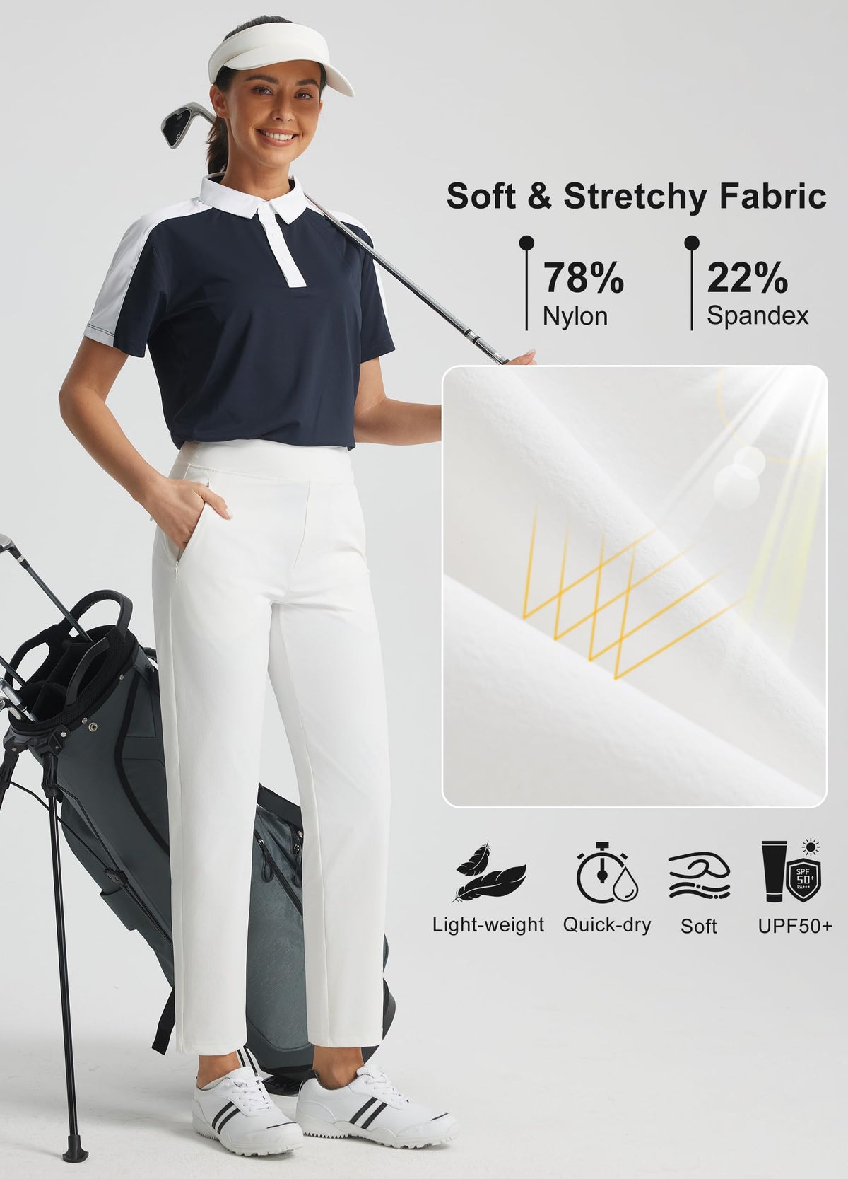 Libin lightweight, breathable fabric for all-day comfort